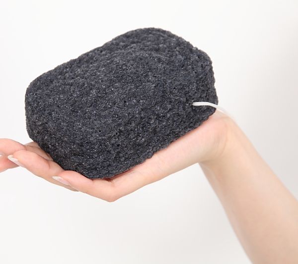 body large charcoal sponge